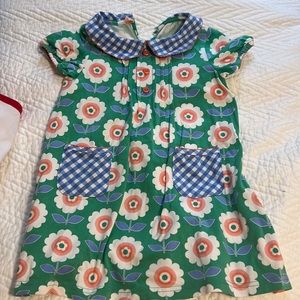 Floral boutique girls dress